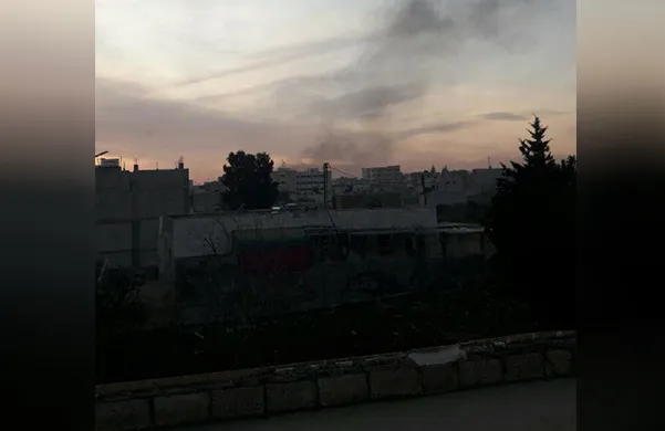A powerful explosion shakes Azaz city