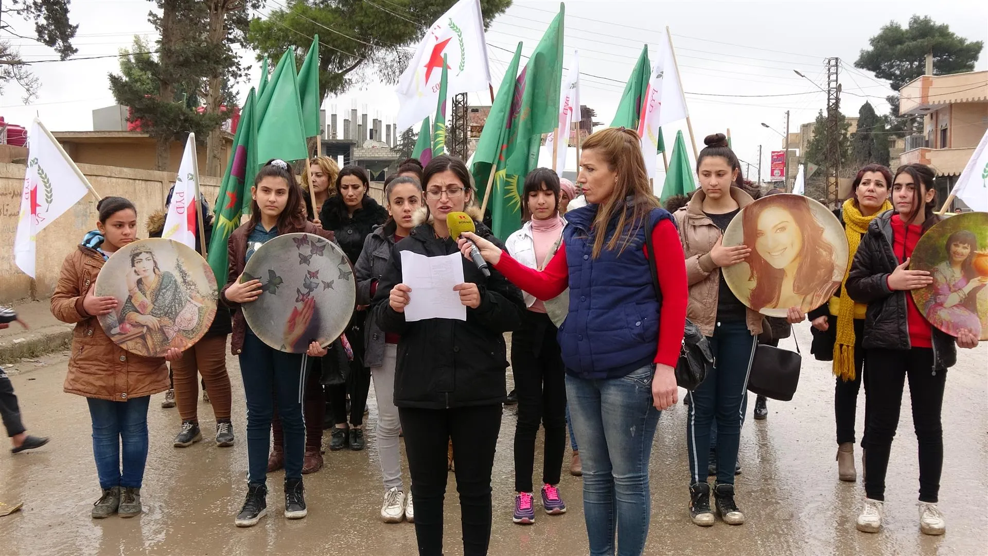 Young Woman calls on continuing struggle to lift Ocalan isolation