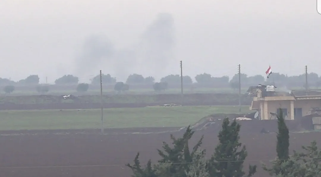 Turkish occupation bombed again Shera villages