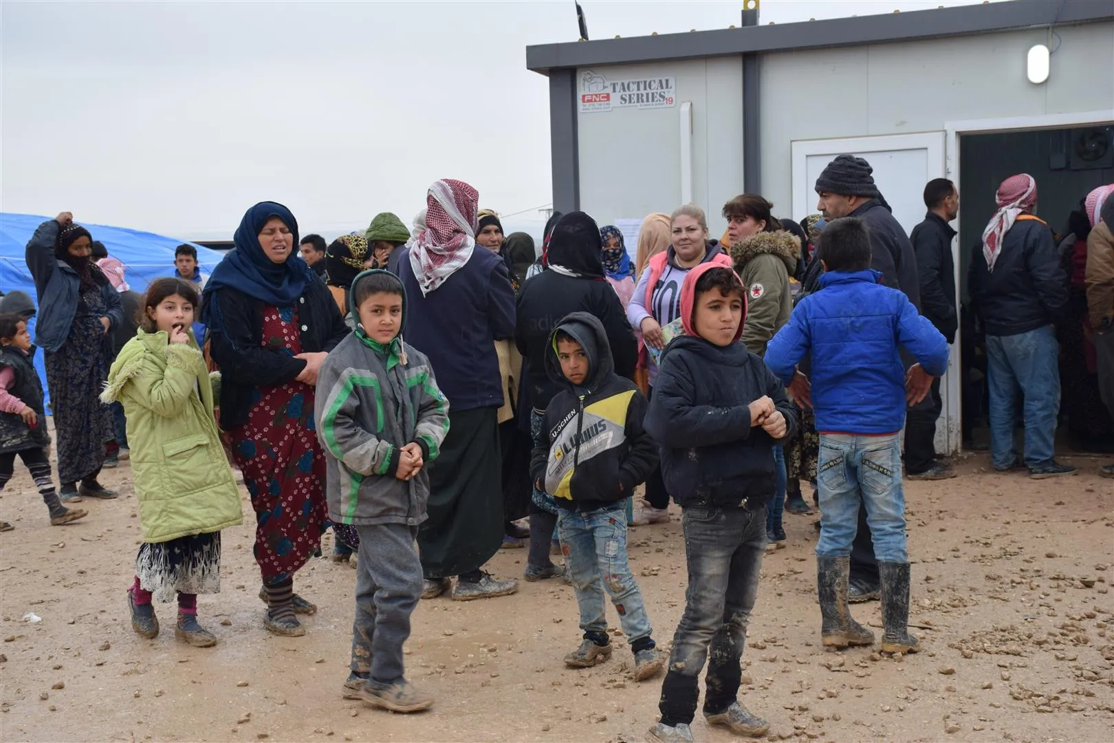 Displaced number increasing in Washokani camp, organizations neglect