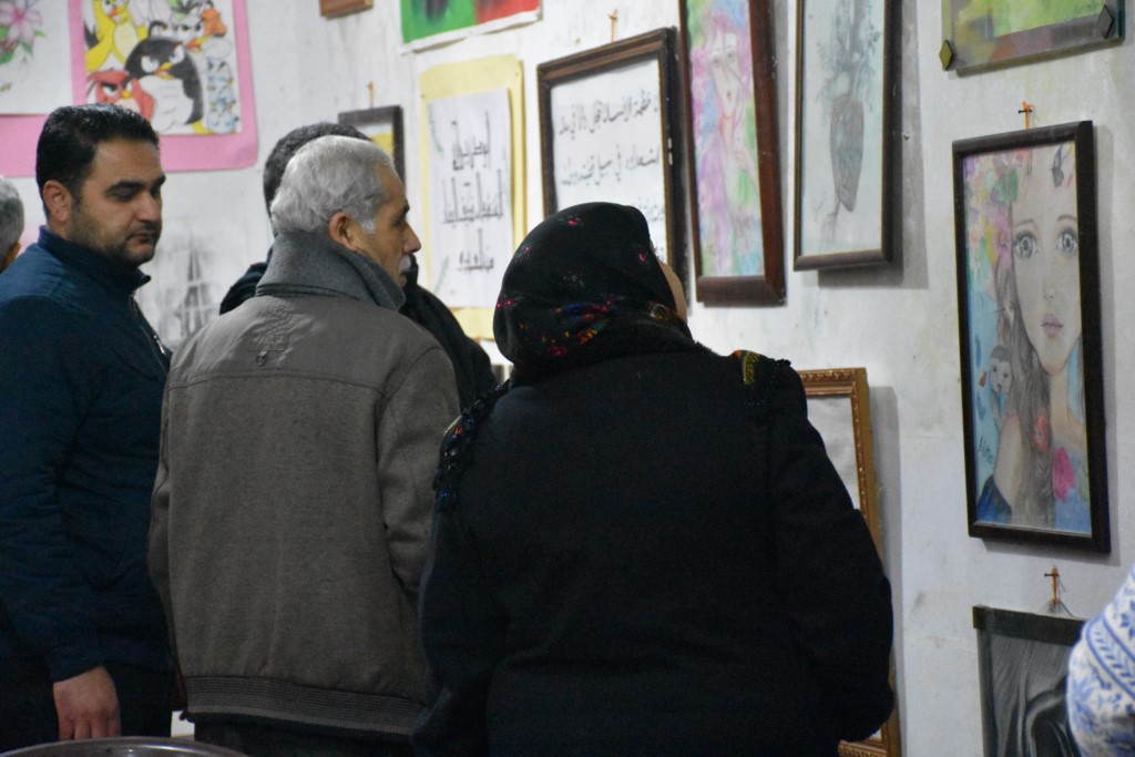 Aleppo… Syrian Revolutionary Youth gallery ended on second day.