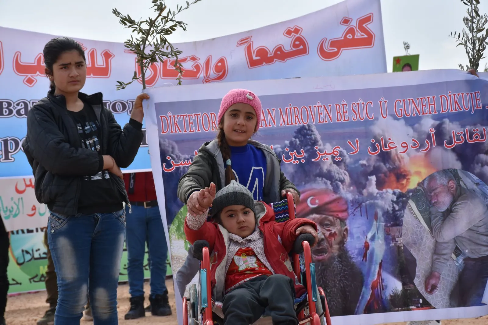Afrin displaced at Berxwedan camp: occupation have to go out from Afrin
