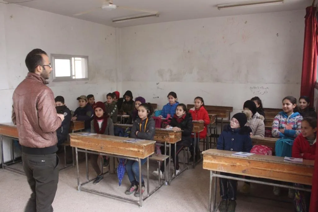 ​​​​​​​Continued educational process despite attacks in Ad-Derbasiyah