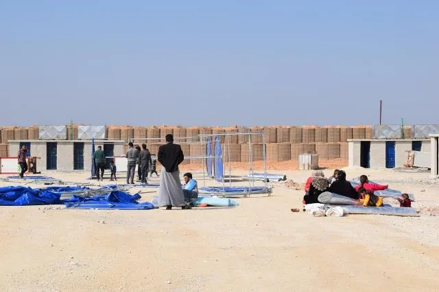 ​​​​​​​Preparing for second phase of constructing Gire Spi displaced camp