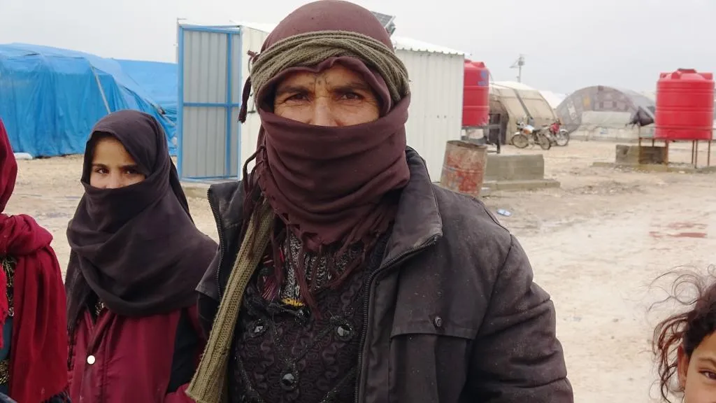 Al-Mahmudli camp s' refugees suffer from bitter cold