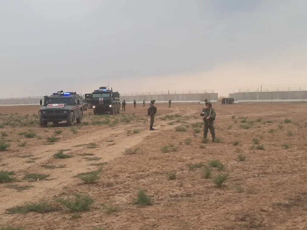 ​​​​​​​Russian patrol returns disappointed after waiting for hours for Turkish occupation forces