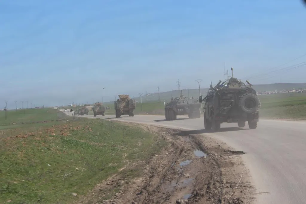 A Russian-Turkish joint patrol will be run west of ad-Darbasiyyah district