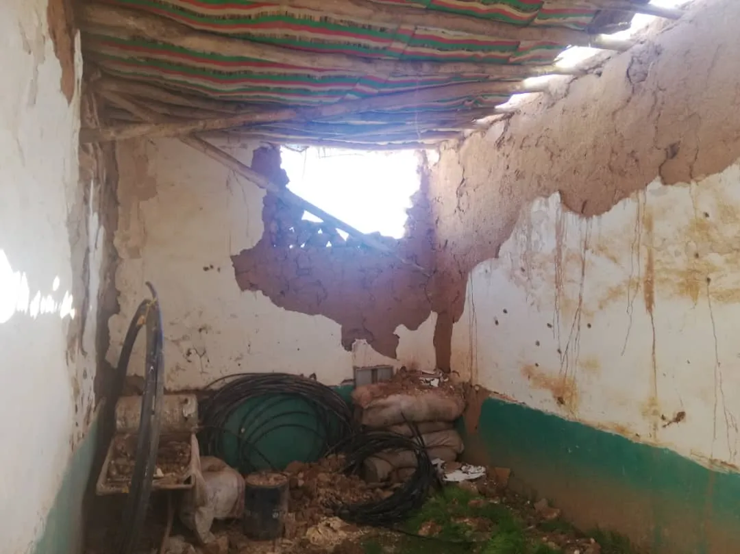 Civilians’ homes are victims of indiscriminate shelling of western Girê Spi villages