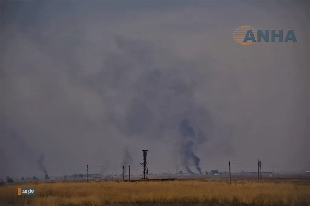  Turkish occupation, its mercenaries shell village in Tel-Tamr countryside