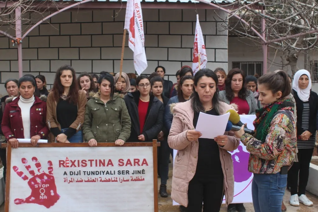Sara denounces killing of Hoda Al-Ali, her child in Kobani