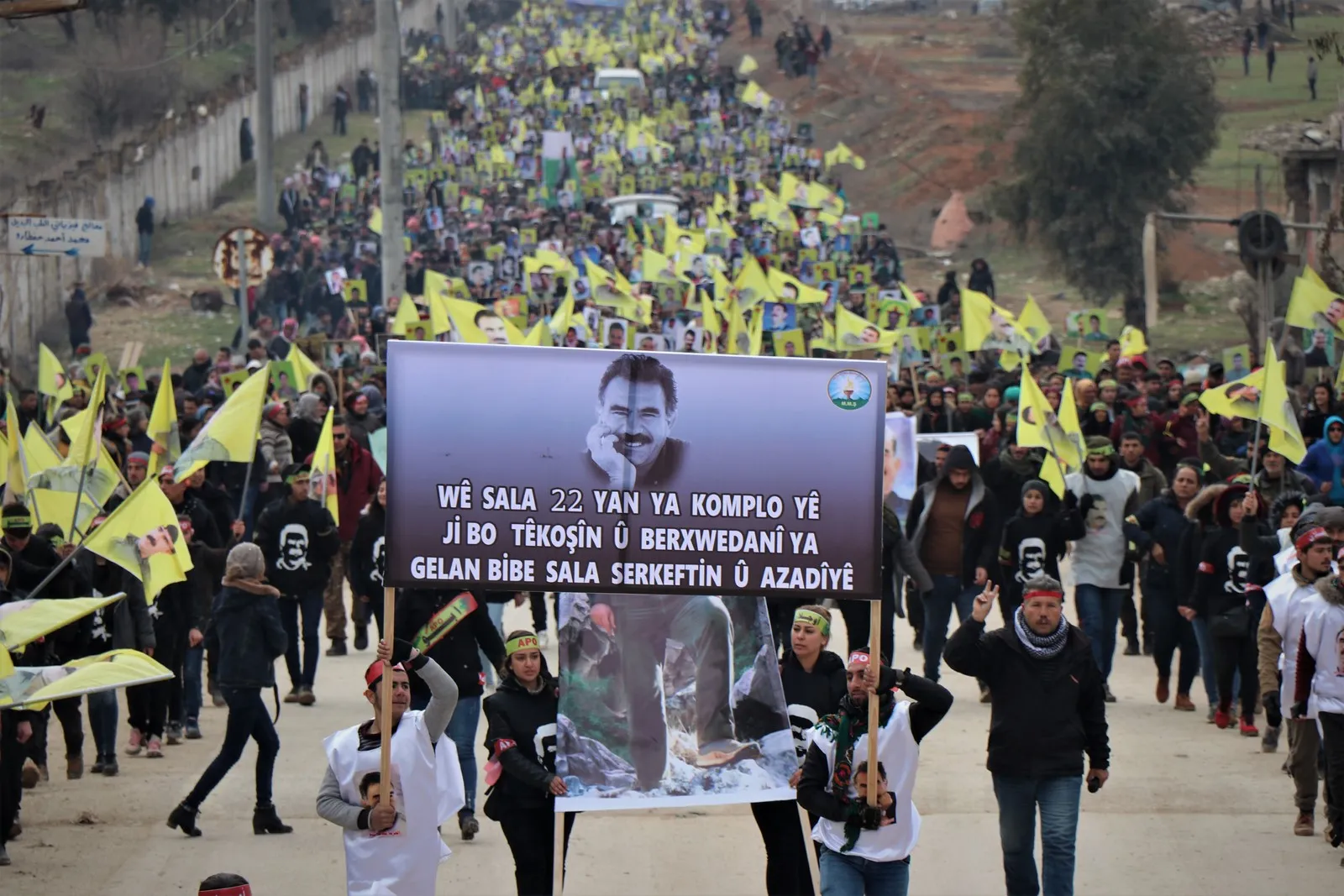 Afrin region’s people condemned international conspiracy 