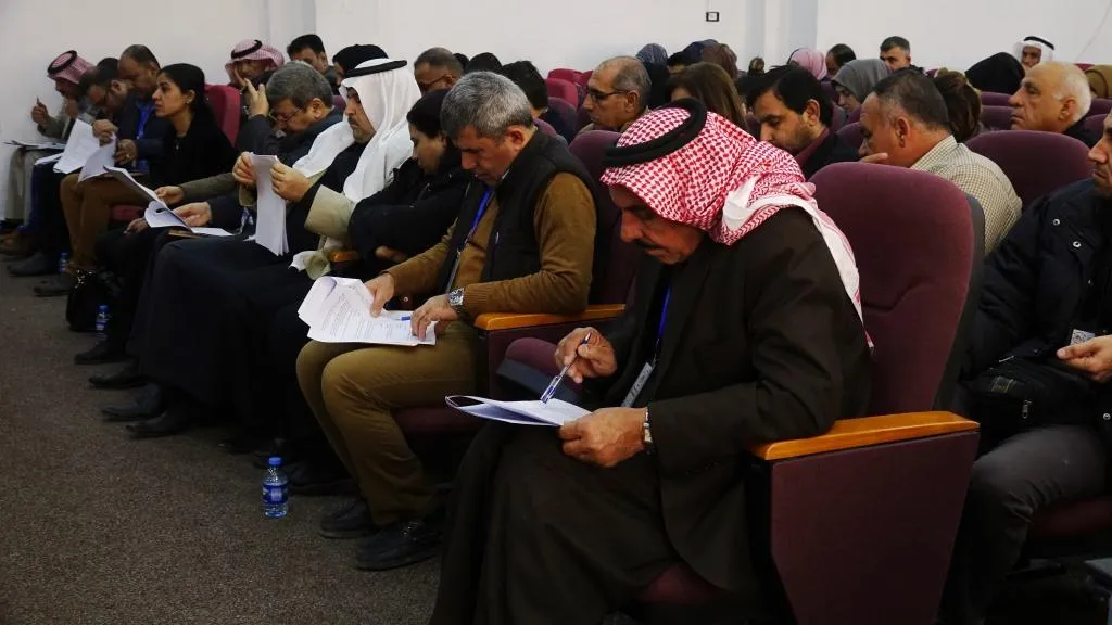 Civil society organizations held its first constituent meeting in al-Raqqa