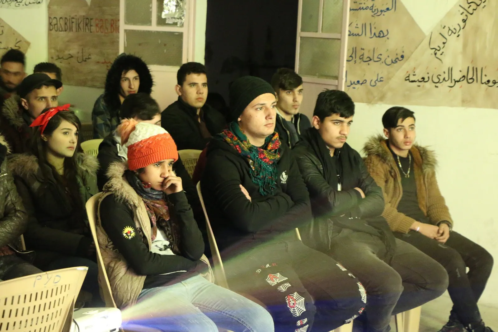 PYD youth showed short film about international conspiracy in Aleppo