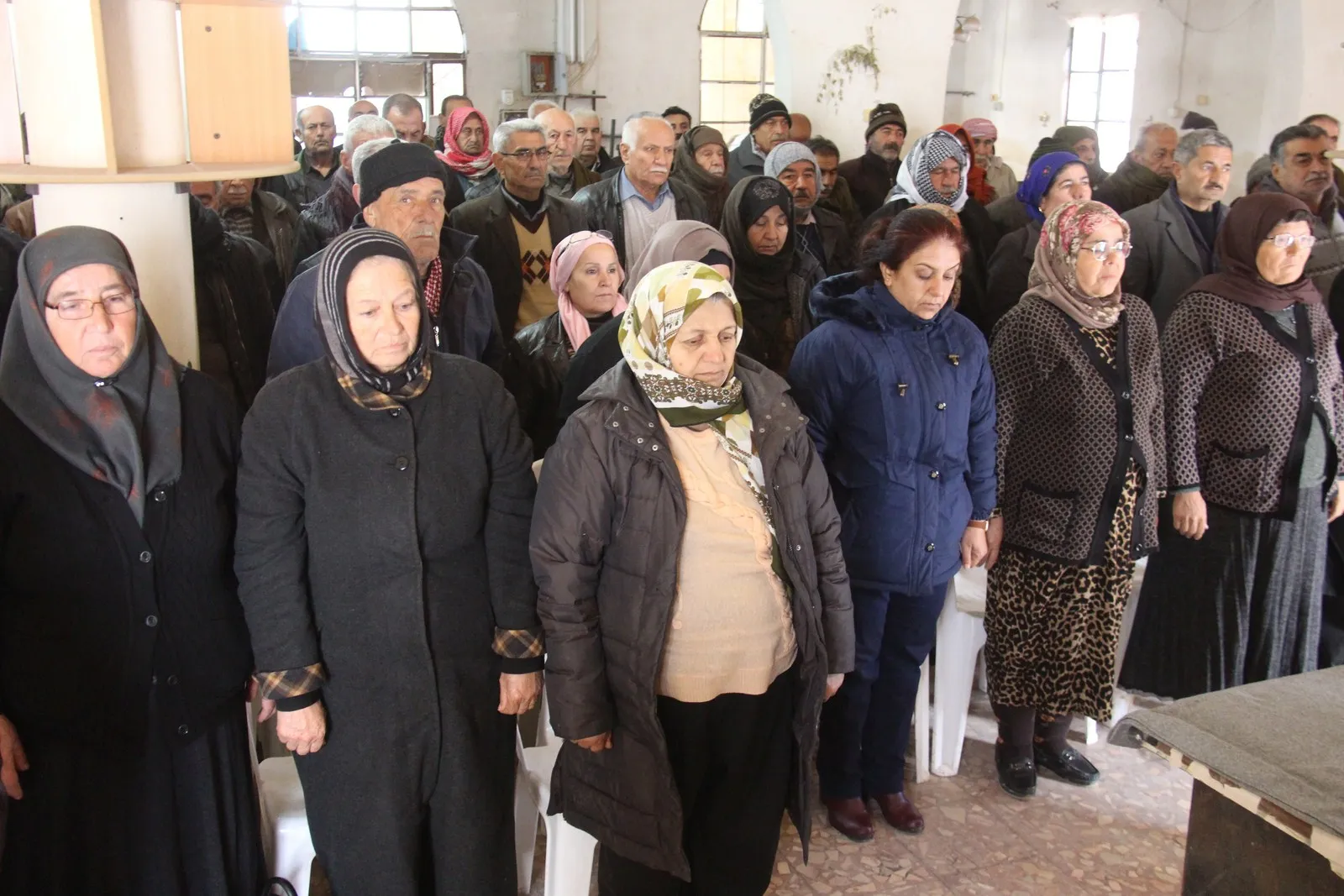 Council of Afrin canton meeting personalities who met Ocalan