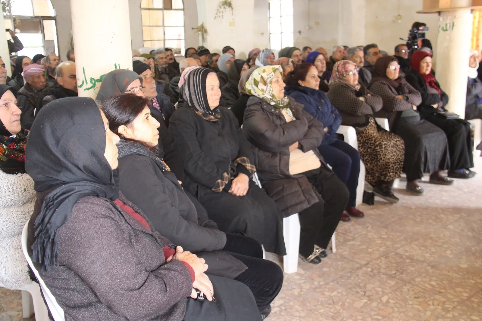 Council of Afrin canton meeting personalities who met Ocalan