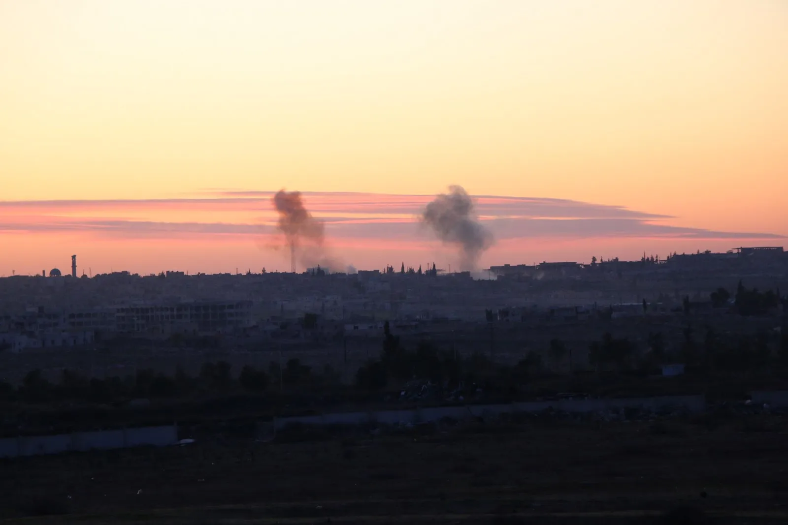 Mutual bombing between Syrian regime, mercenaries in western countryside