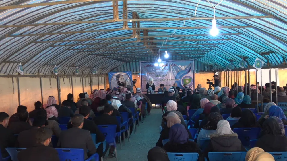 Future Syria Party, Al Tabeqqa branch,  holds conference to form Al Mansoura council
