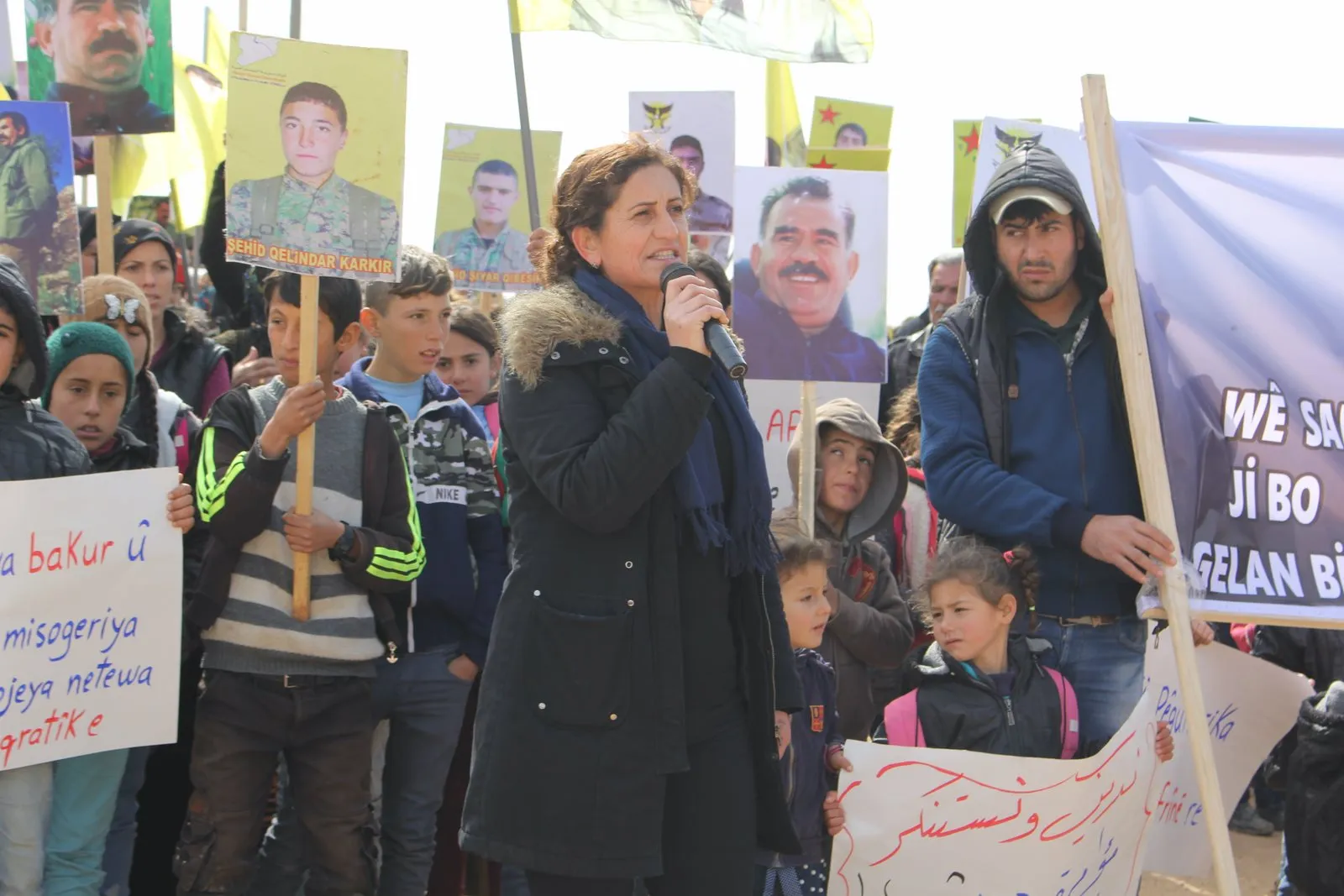 The displaced of Afrin denounce international plot, emphasize resistance