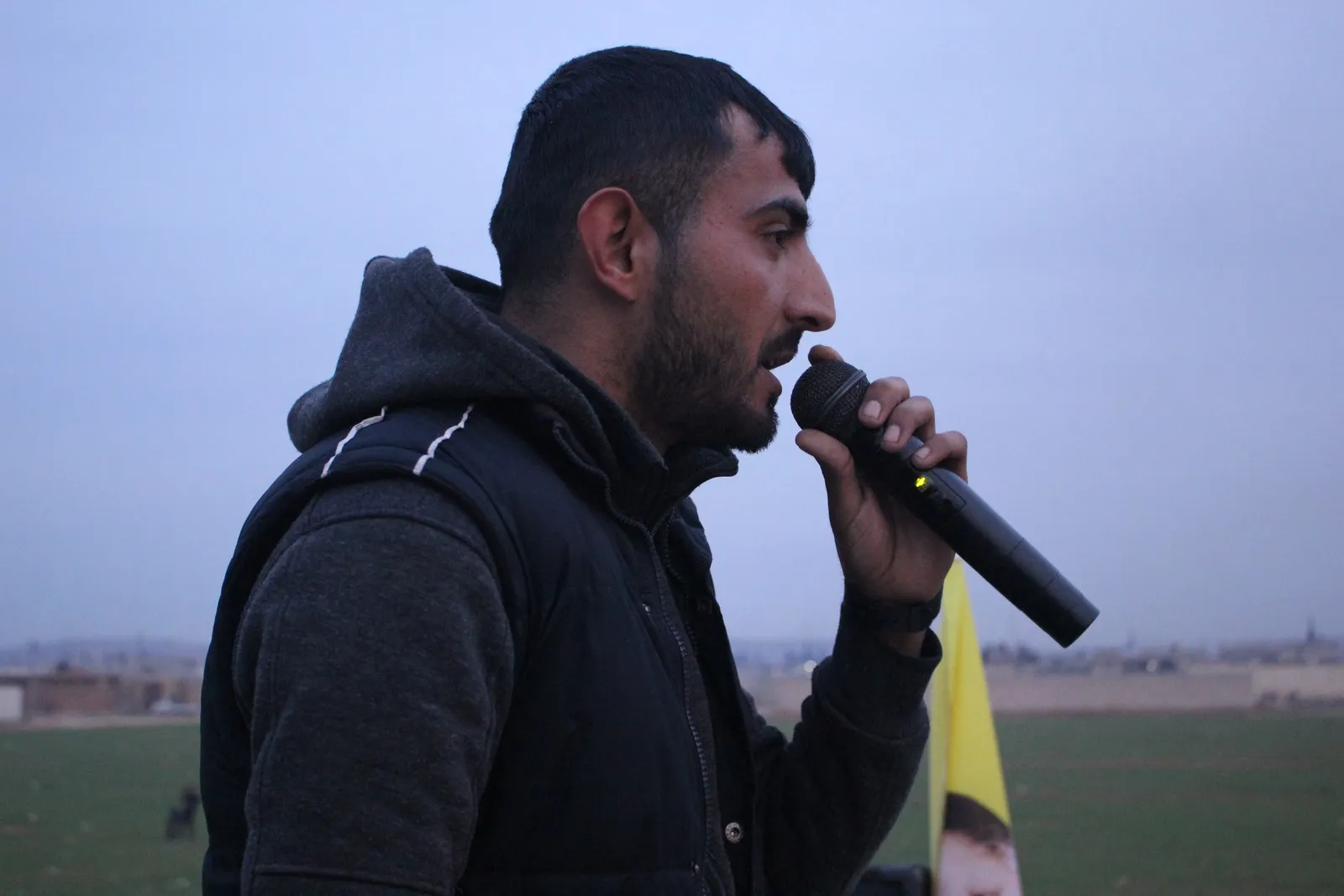 Youth demonstration in Al-Shehaba canton  demands  uncovering  Ocalan's status