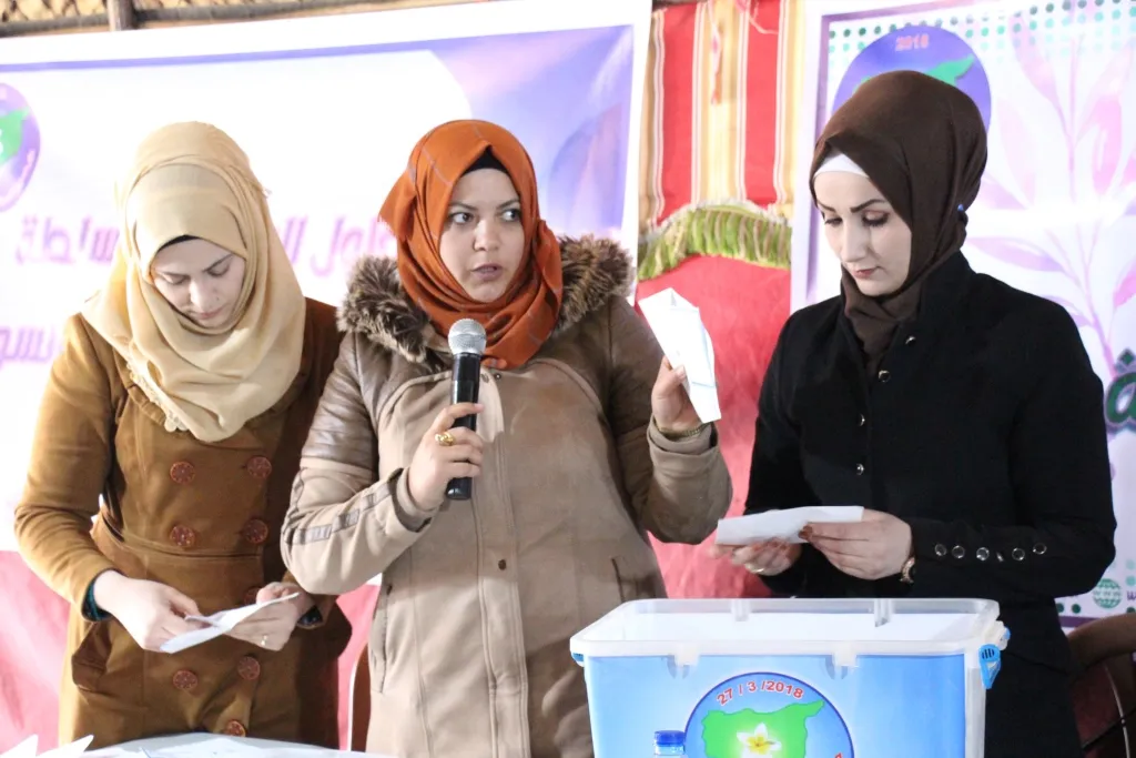 Future Syria Party's members elected in Al Muhtraq and Farat