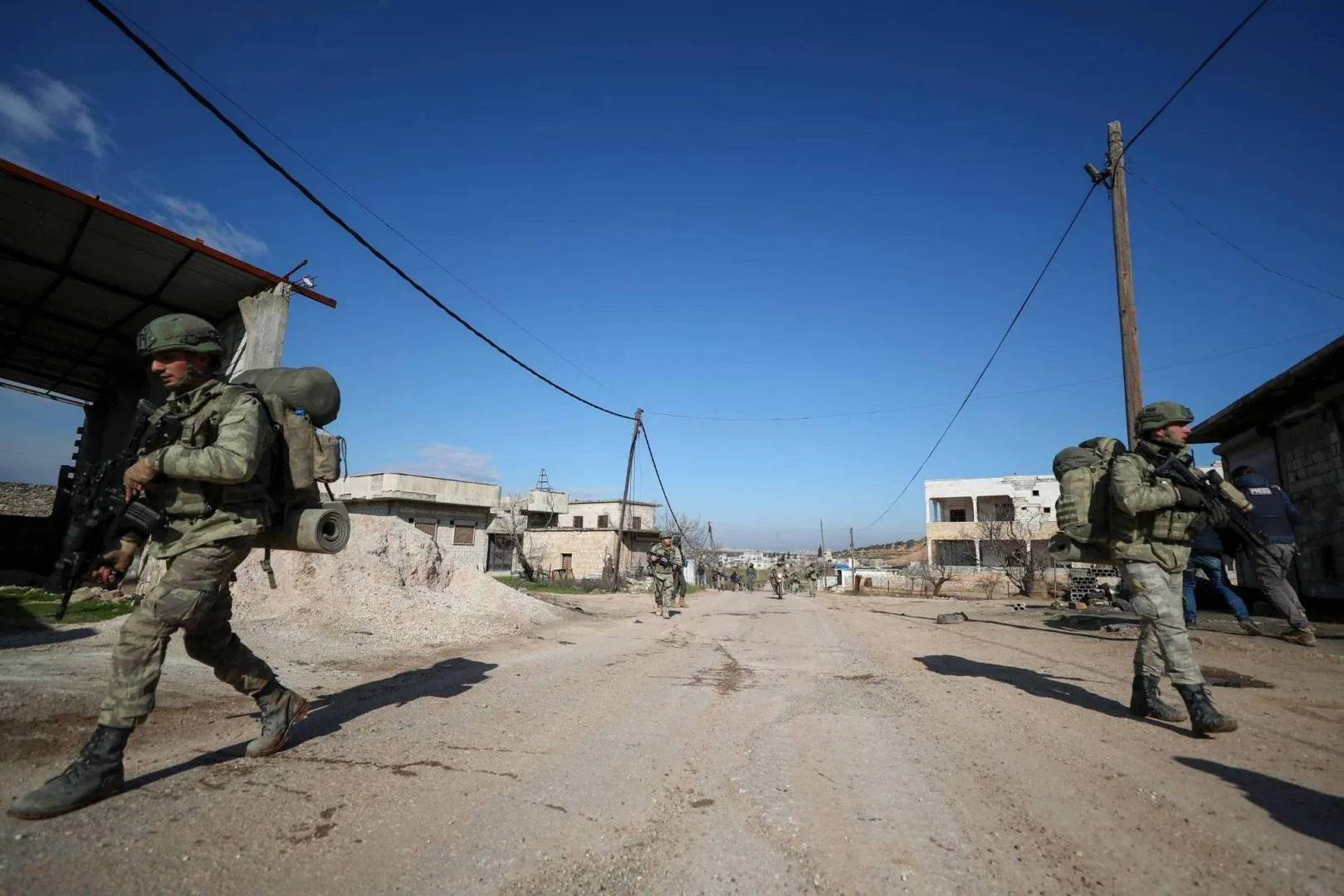  SOHR confirmed 34 Turkish killed soldiers in air strikes in Syria