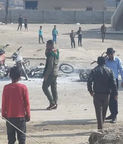 2 civilians injured by terrorist explosion in al-Shaddadi 