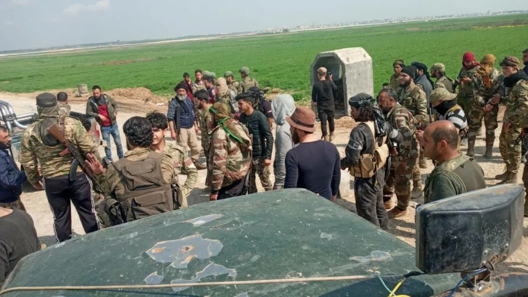 Tension between Turkish occupation army; mercenaries in rural Girê Spi