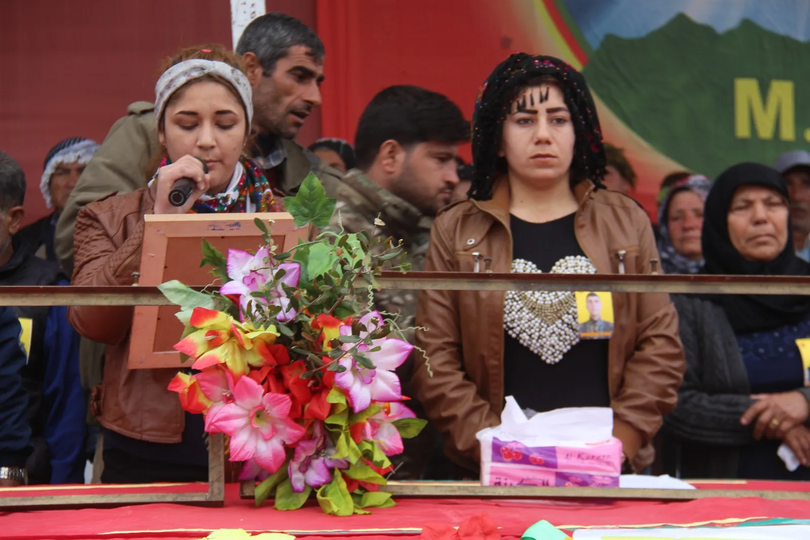 Funeral of martyr Zinar held; record of other two martyrs in Shahba revealed