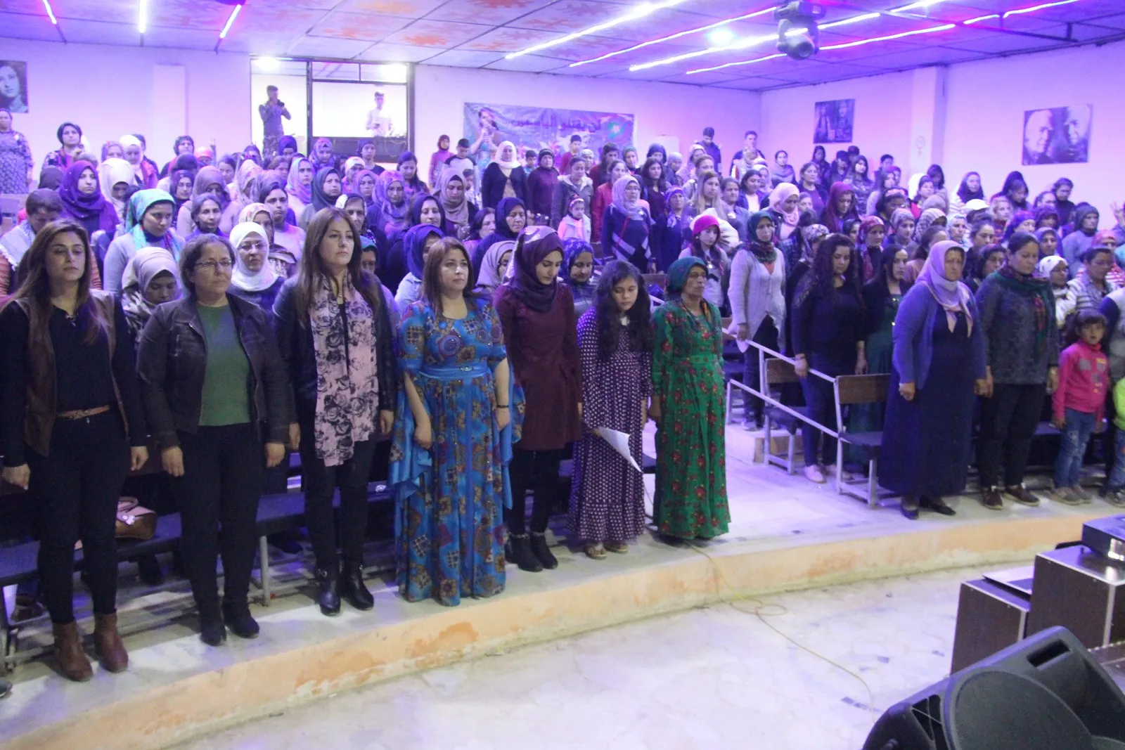 Future Syria Party holds a celebration in Al-Shahba on International Women's Day