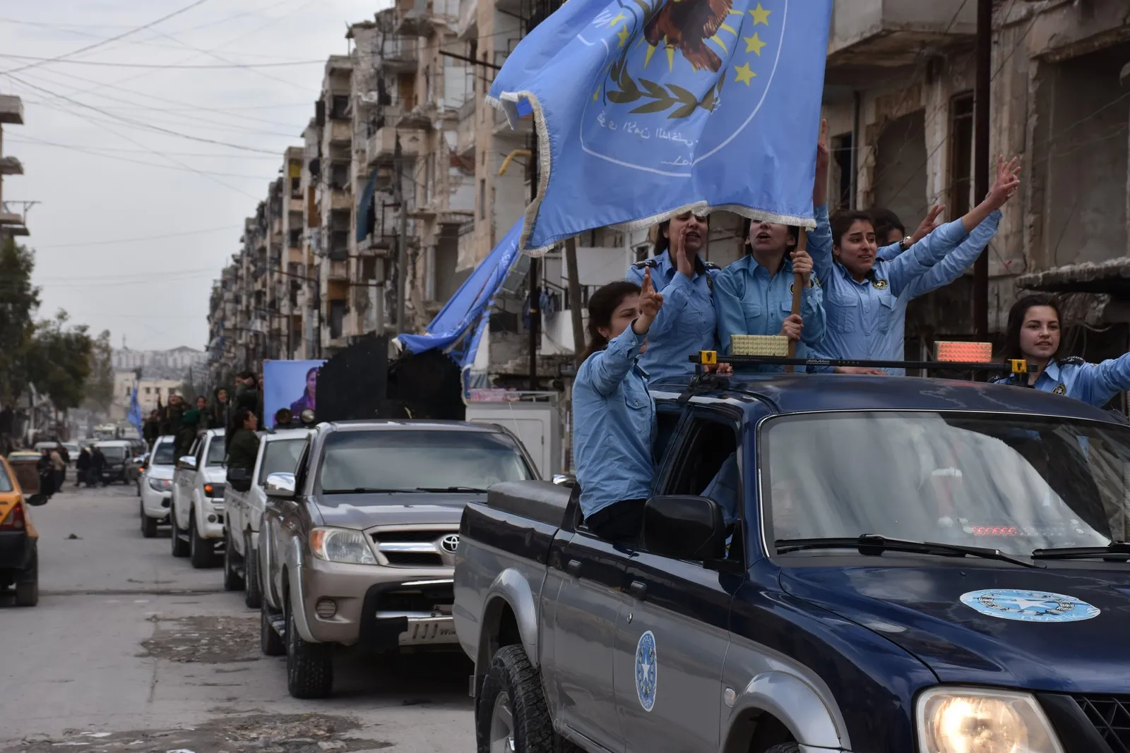 Series of activities in Aleppo on March 8th occasion