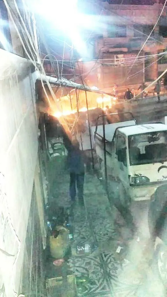 ​​​​​​​Strong explosion in Afrin city