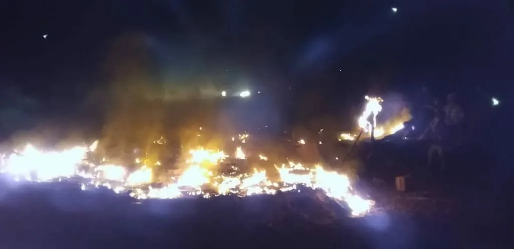 ISIS women suspected of setting fire in tents