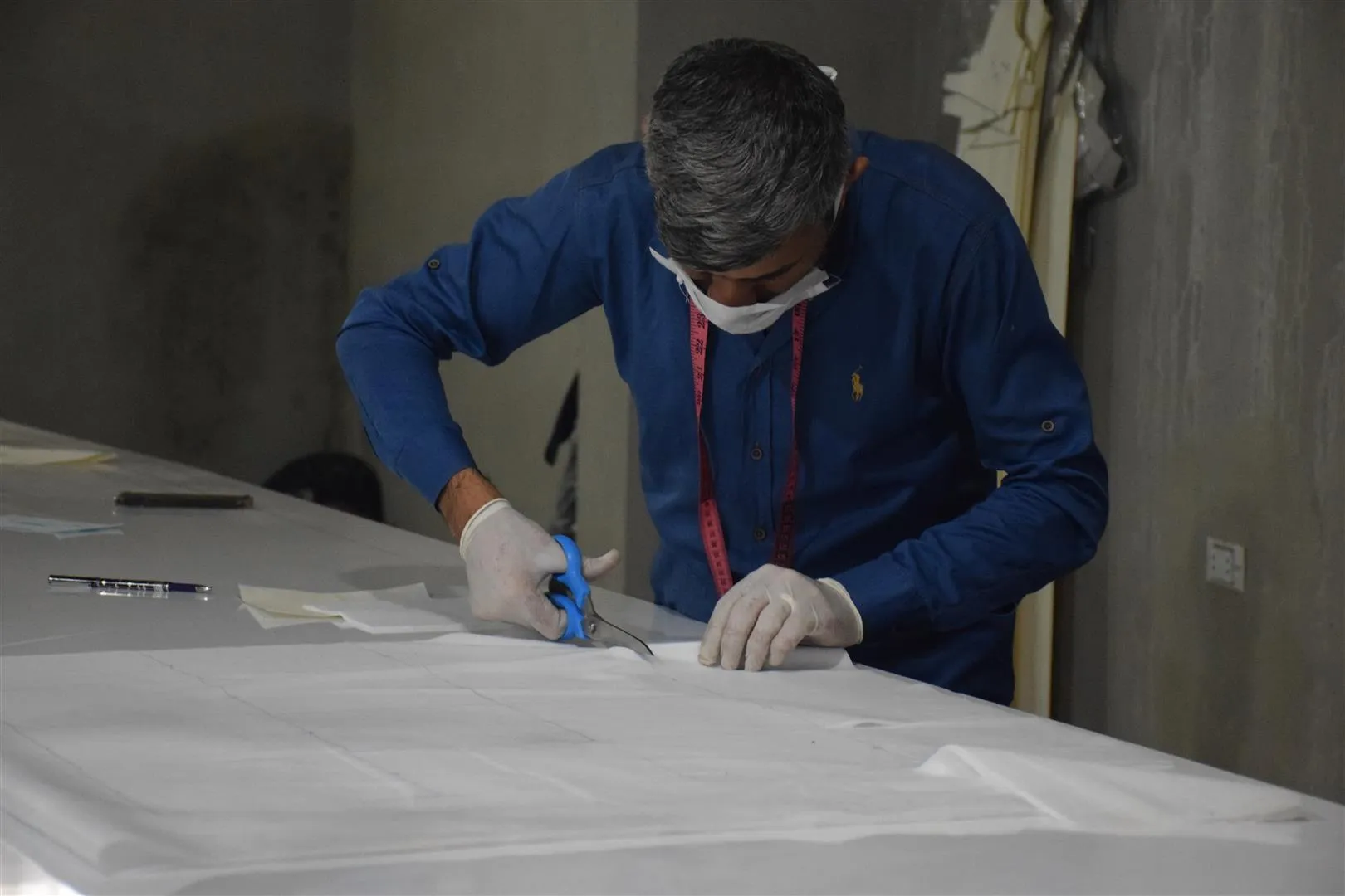 ​​​​​​​Sewing workshop makes 1,000 masks for Internal Security Forces