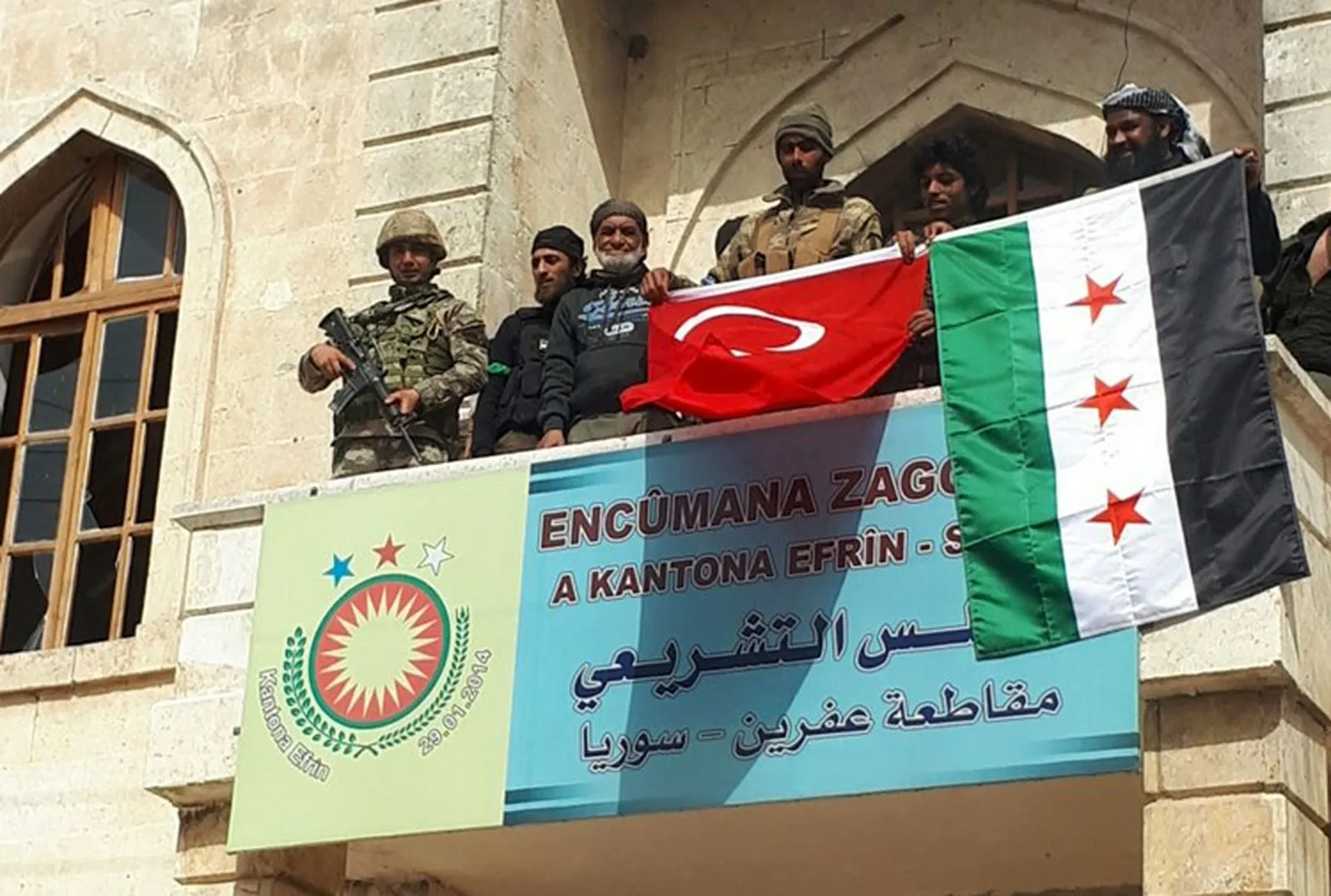 ​​​​​​​Wholesale Turkish violations  in Afrin