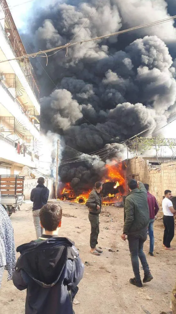 IED exploded in occupied Afrin