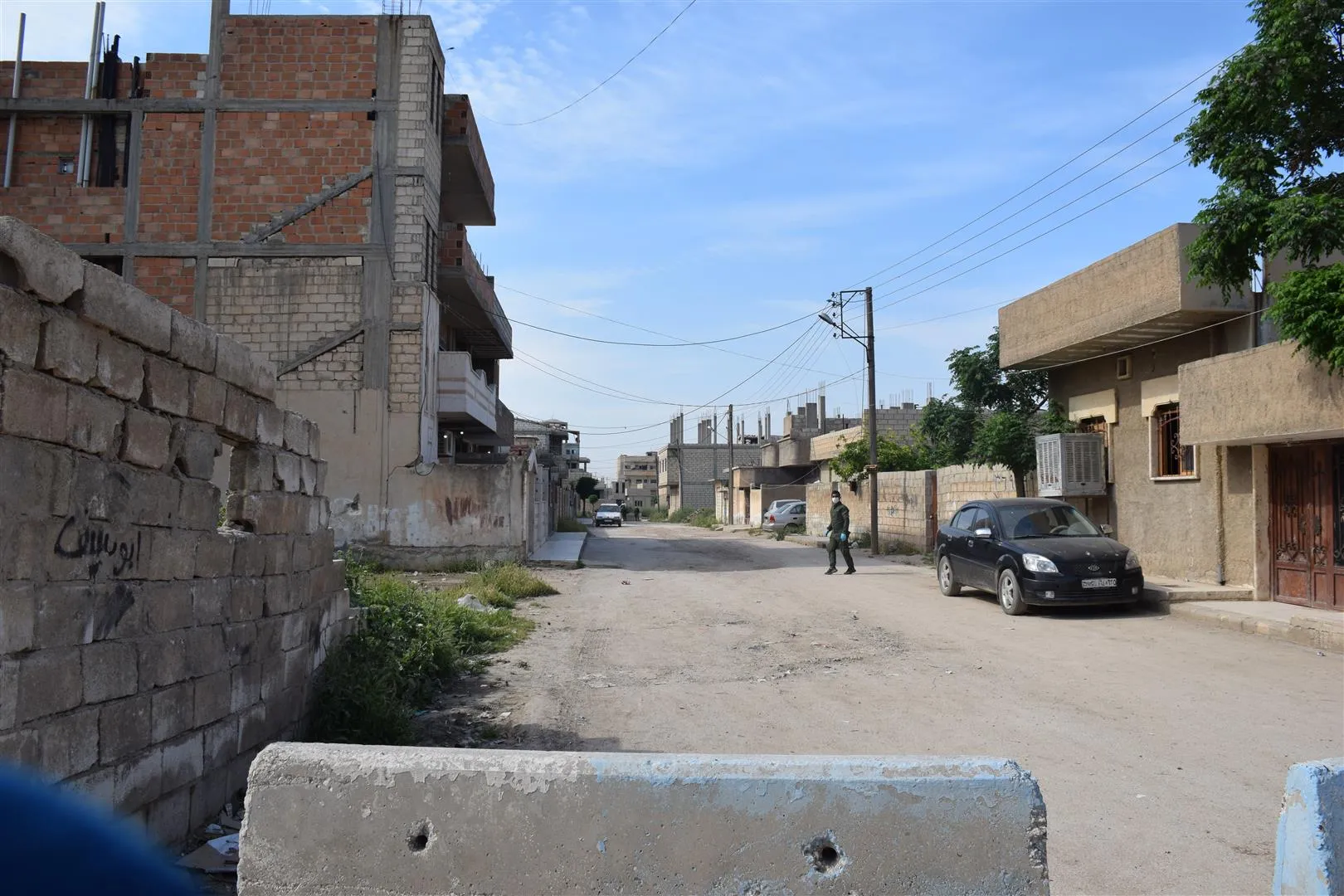 Food rations distributed to Hasakah’s district under quarantine