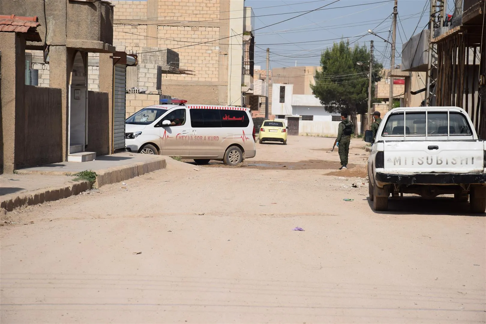 Food rations distributed to Hasakah’s district under quarantine