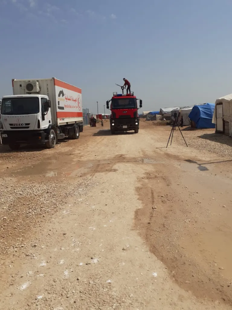 Sterilization of Abu Khashab and the IDP camp