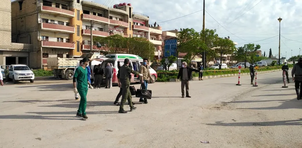 Students return from Damascus to Qamishlo, undergo tests