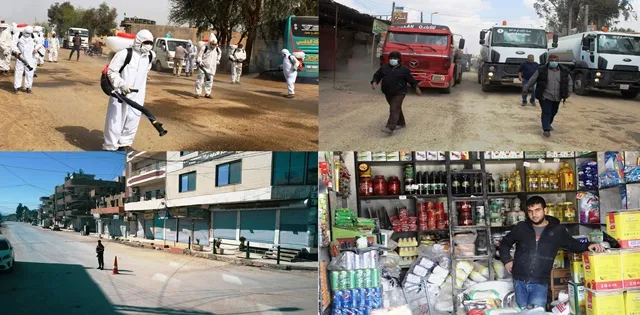 ​​​​​​​Intensive measures in NE Syria against COVID-19 since its outbreak
