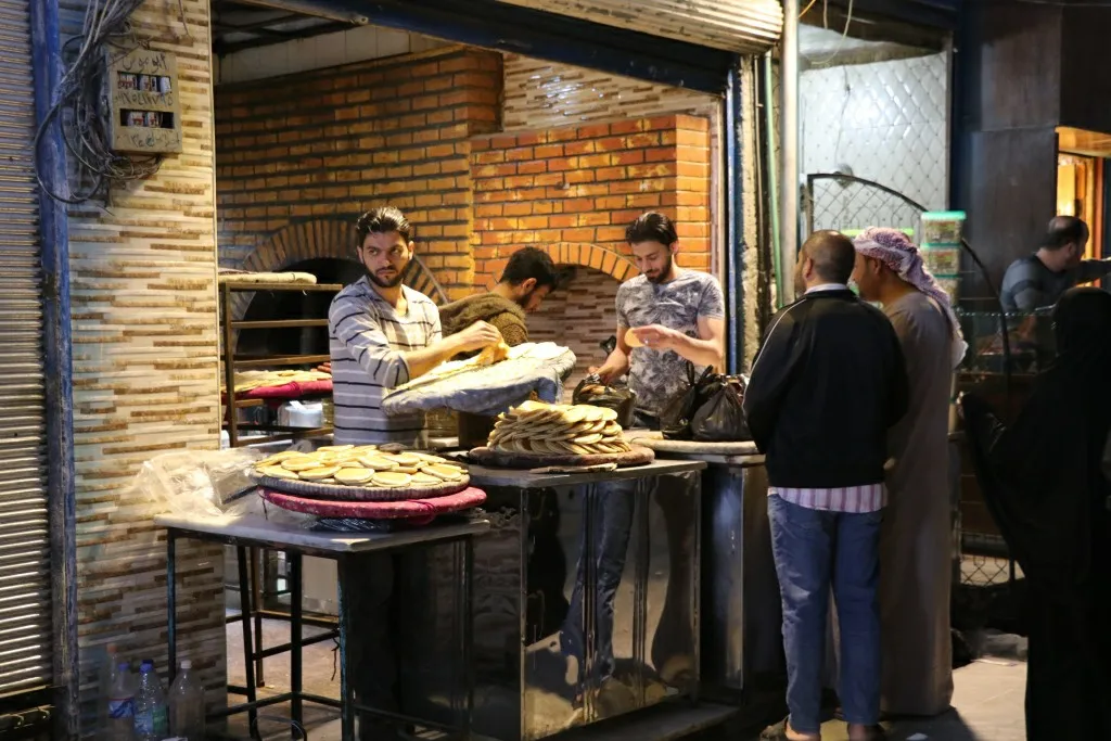 Movement less than usual in Manbij markets by Ramadan