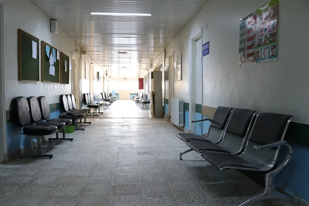 COVID-19 quarantine department at Dêrik Hospital under preparation