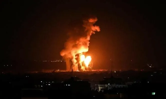 IOF targets 3 Hamas positions after launching missile from Gaza