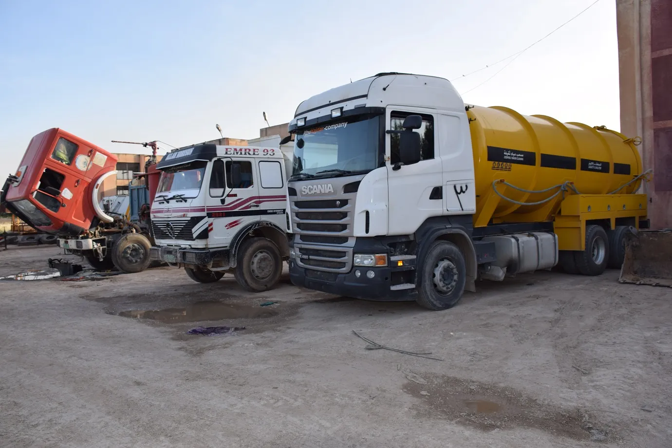 Tel-Tamr villagers: Turkey burns our crops, when trying to extinguish it