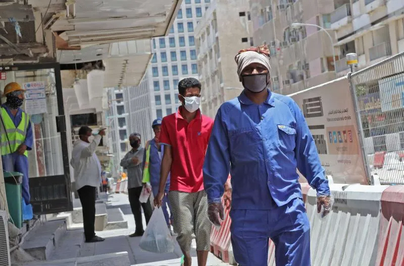 British newspaper: Labor demonstrations against the inhuman Qatari dealings