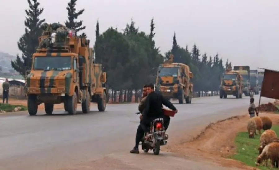 Turkish occupation introduces new military convoy to De-escalation zones