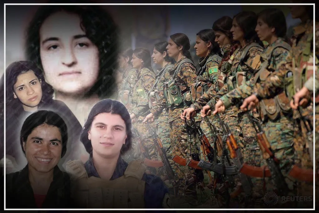 On Zilan's self-sacrifice operation anniversary ... Kurdish, Arab female fighters struggle against occupation