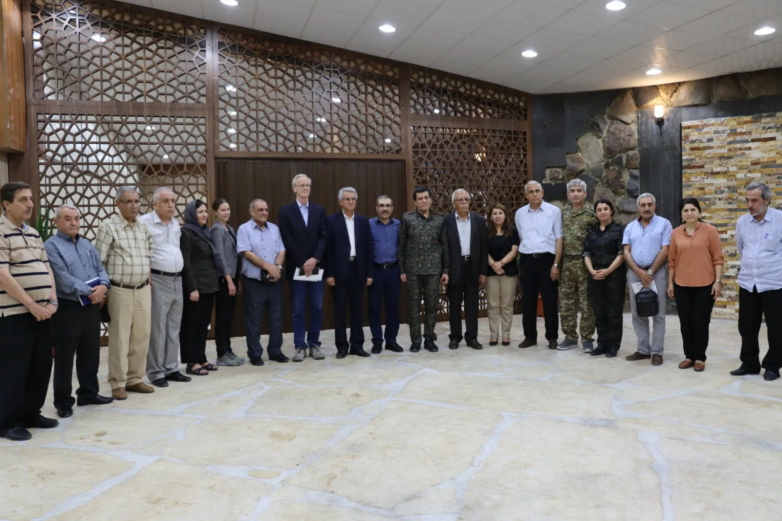 ​​​​​​​Delegation of Kurdish National Unity Parties, ENKS announce a common political vision