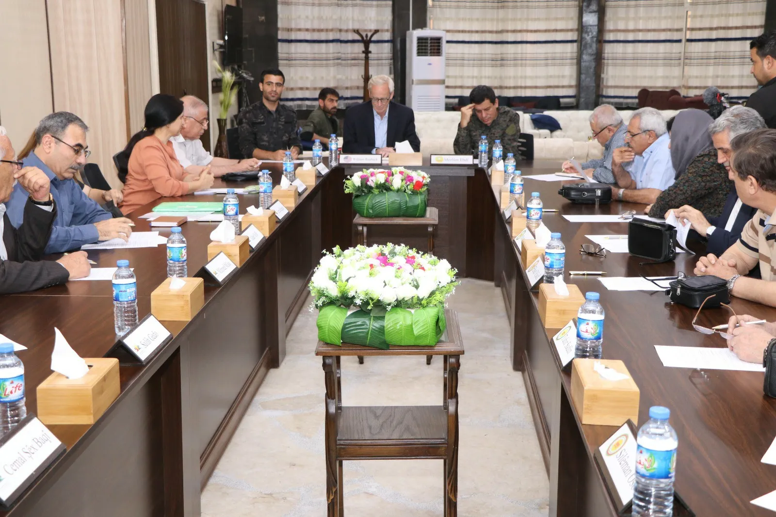 ​​​​​​​Delegation of Kurdish National Unity Parties, ENKS announce a common political vision
