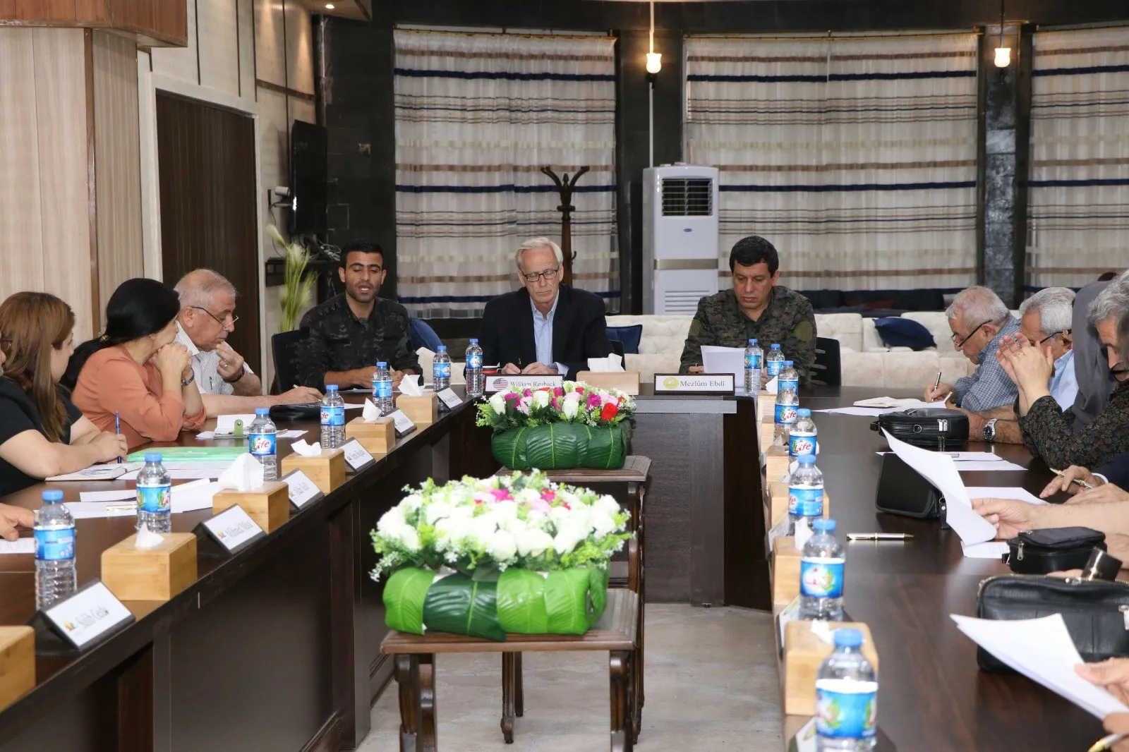 ​​​​​​​Delegation of Kurdish National Unity Parties, ENKS announce a common political vision